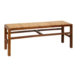 Poefs & Krukjes|Eetkamerbanken< Bank Dazzo Bruin - 120x33 cm