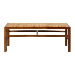 Poefs & Krukjes|Eetkamerbanken< Bank Dazzo Bruin - 120x33 cm