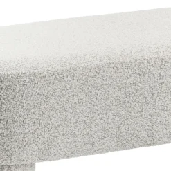 Poefs & Krukjes< Bank Evi Beige - 100x40 cm