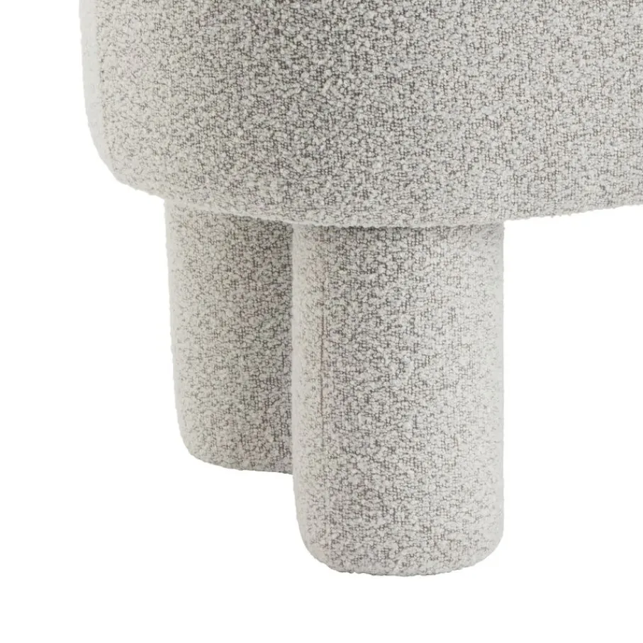 Poefs & Krukjes< Bank Evi Beige - 100x40 cm