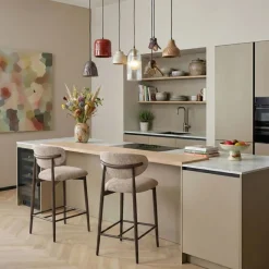 Barkrukken|Barkrukken< Barkruk Cleo Beige