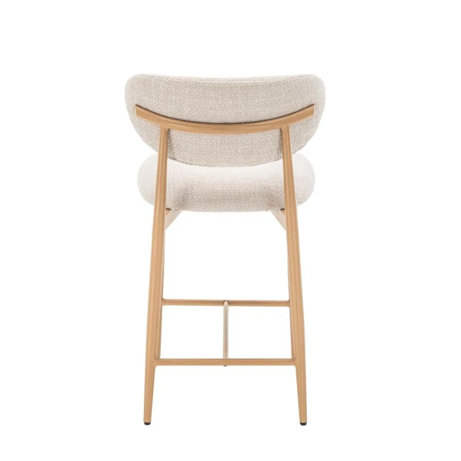 Barkrukken|Barkrukken< Barkruk Cleo Lichtbeige