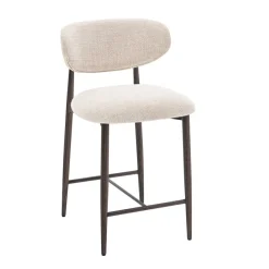 Barkrukken|Barkrukken< Barkruk Cleo Lichtbeige