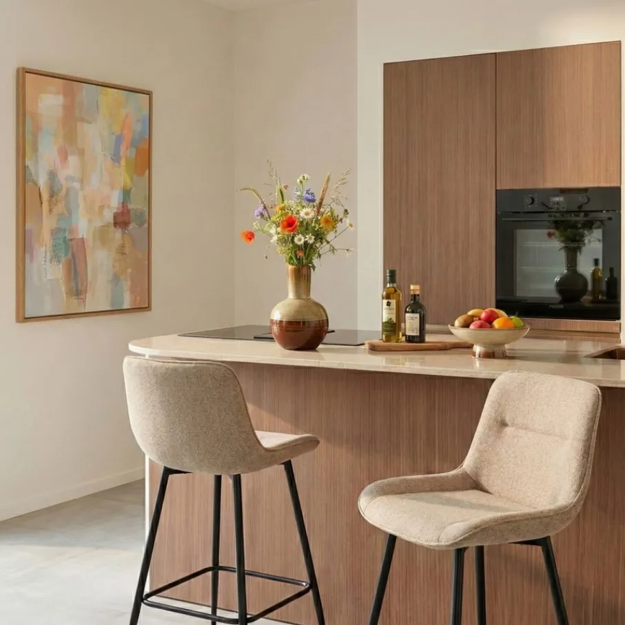 Barkrukken|Barkrukken< Barkruk Fay Beige