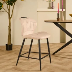 Barkrukken|Barkrukken< Barkruk Lenno Beige