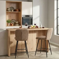 Barkrukken|Barkrukken< Barkruk Roxie Taupe