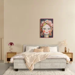 Tweepersoonsbedden|Boxsprings< Bed Bilbao Beige - 160x200 cm