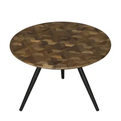 Bijzettafels< Bijzettafel Alvor Bruin - set 2 stuks