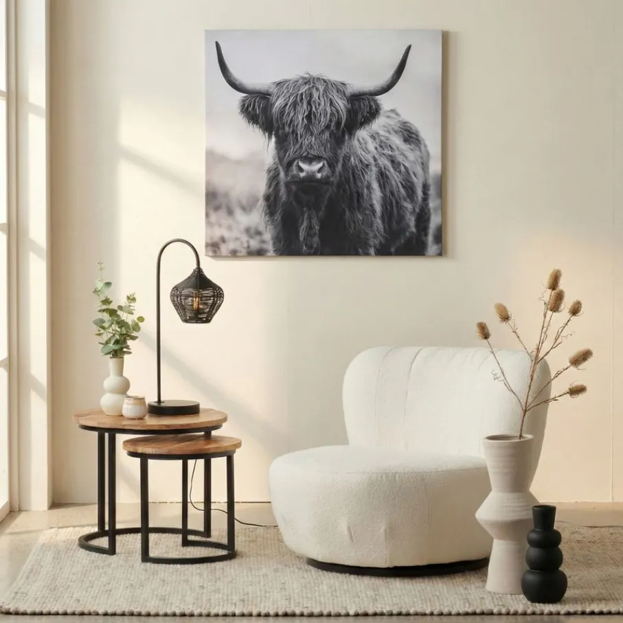 Bijzettafels< Bijzettafel Bemmel Naturel - set 2 stuks
