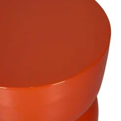 Bijzettafels< Bijzettafel Cones Aarderood - Ø 30 cm