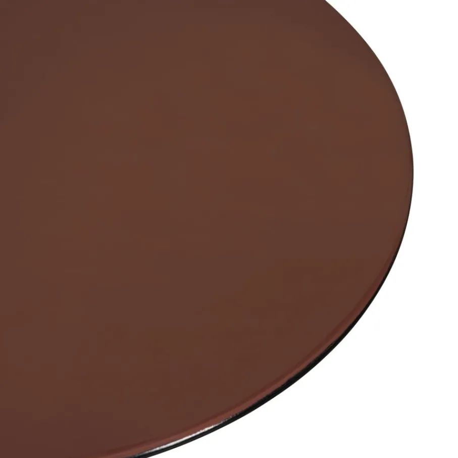 Bijzettafels< Bijzettafel Coup Bruin - Ø 30 cm