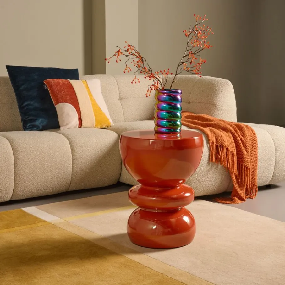 Bijzettafels< Bijzettafel Freiburg Oranje - Ø 40 cm