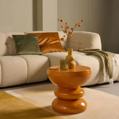 Bijzettafels< Bijzettafel Kassel Oranje - Ø 44 cm
