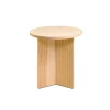 Bijzettafels< Bijzettafel Lune Naturel - Ø 43 cm