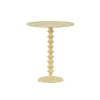 Bijzettafels< Bijzettafel Marty Geel - Ø 50 cm