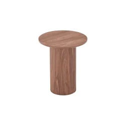 Bijzettafels< Bijzettafel Misk Bruin - Ø 40 cm