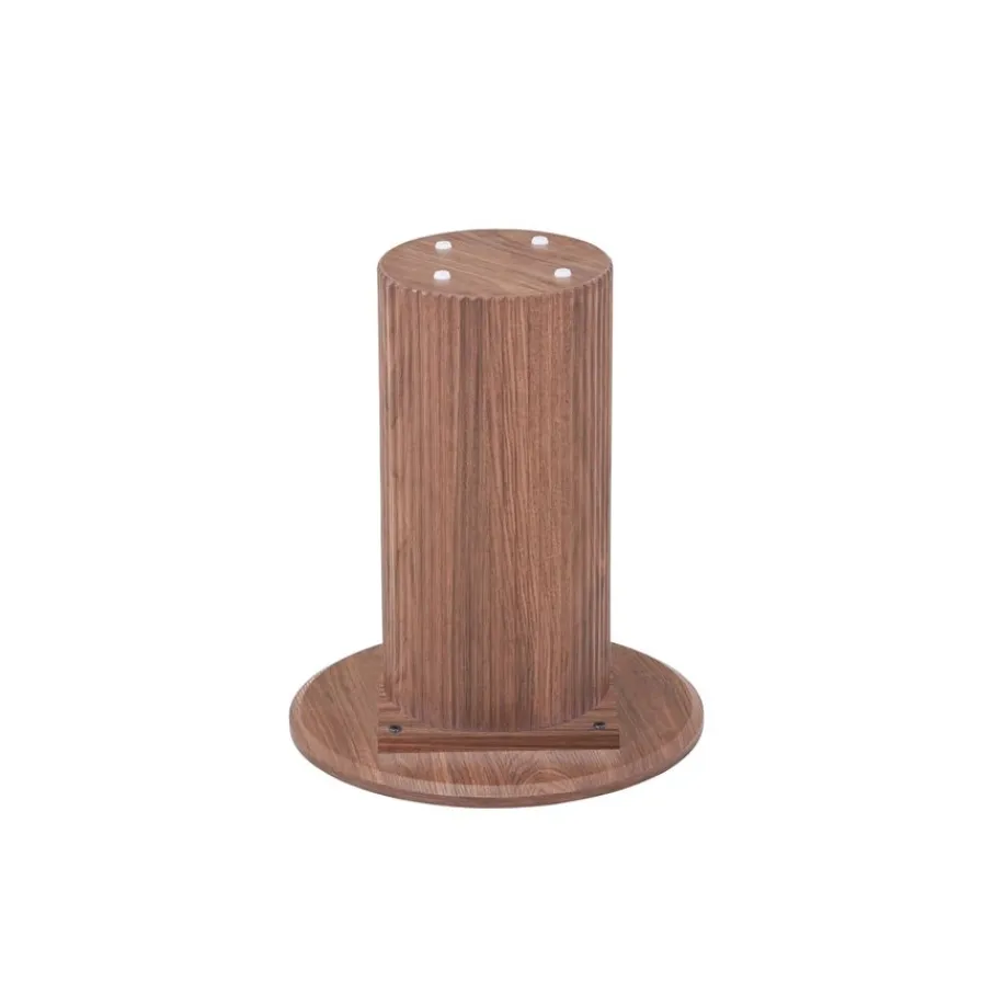 Bijzettafels< Bijzettafel Misk Bruin - Ø 40 cm