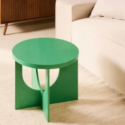 Bijzettafels< Bijzettafel Nola Groen - Ø 50 cm