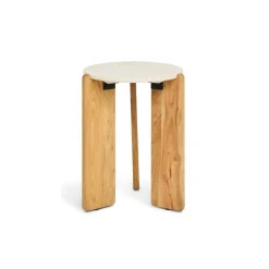 Bijzettafels< Bijzettafel Olif Naturel - Ø 44 cm