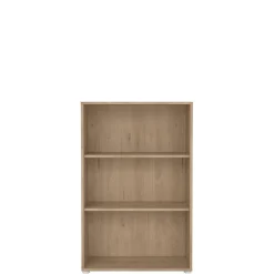 Boekenkasten|Wandkasten< Boekenkast Bram Eiken - 80x124x35 cm