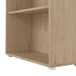 Boekenkasten|Wandkasten< Boekenkast Bram Eiken - 80x124x35 cm