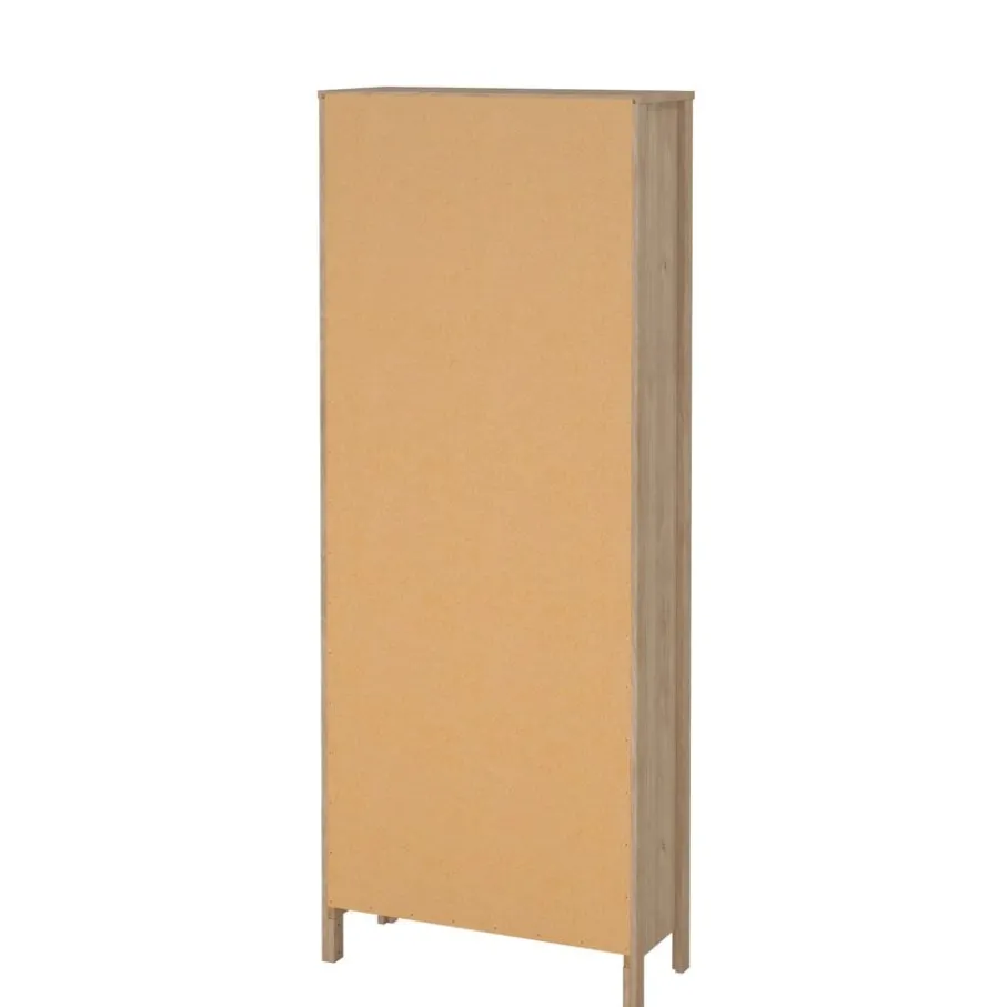 Opbergkasten< Boekenkast Dallas Eiken - 78x199x33 cm