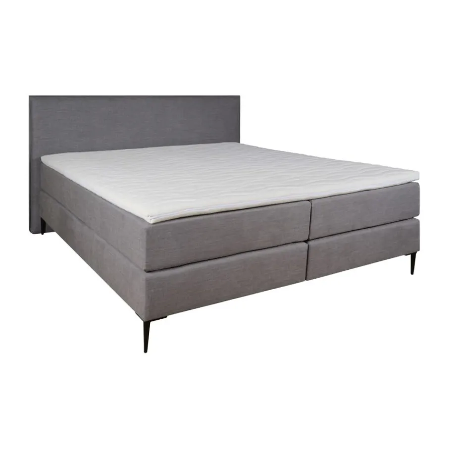 Boxsprings< Boxspring Barcelona Grijs - 180x200 cm