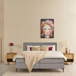 Boxsprings< Boxspring Barcelona Grijs - 180x200 cm