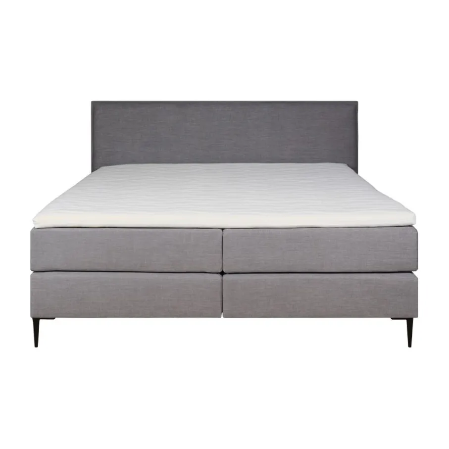 Boxsprings< Boxspring Barcelona Grijs - 180x200 cm