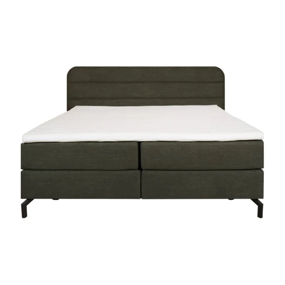 Boxsprings< Boxspring Barcelona Groen - 180x200 cm