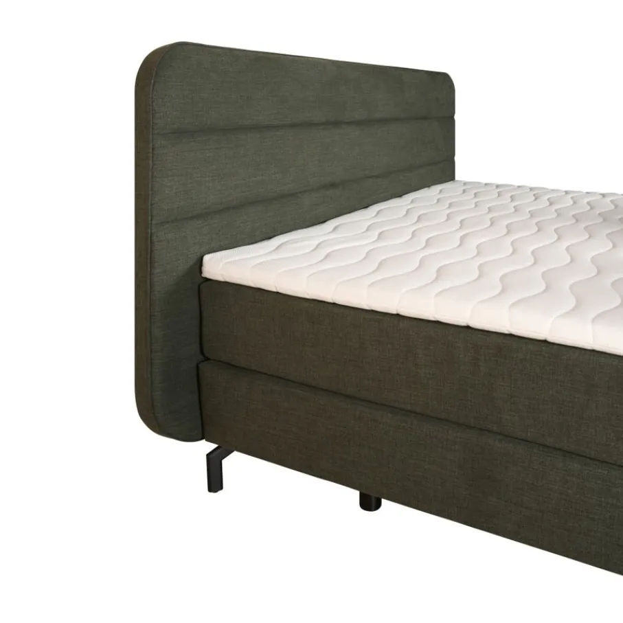 Boxsprings< Boxspring Barcelona Groen - 180x200 cm