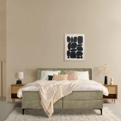Boxsprings<Cinderella Boxspring Groen - 180x210 cm