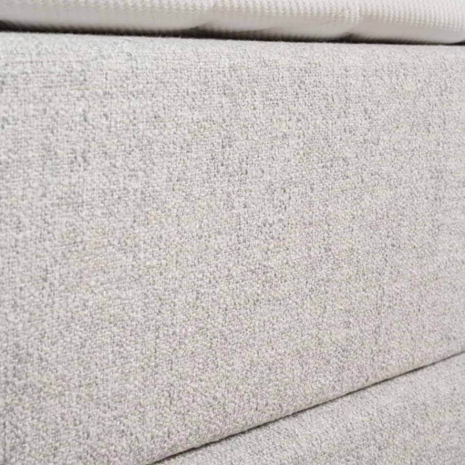 Boxsprings< Boxspring Madrid Lichtgrijs - 180x200 cm