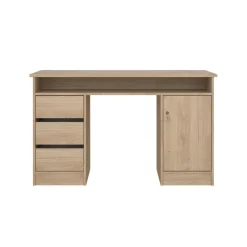 Bureaus< Bureau Boston Eiken - 126x76x55 cm