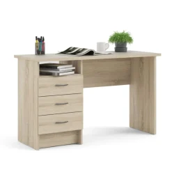 Bureaus< Bureau Boston Eiken - 121x73x49 cm