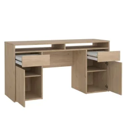 Bureaus< Bureau Boston Eiken - 149x78x49 cm
