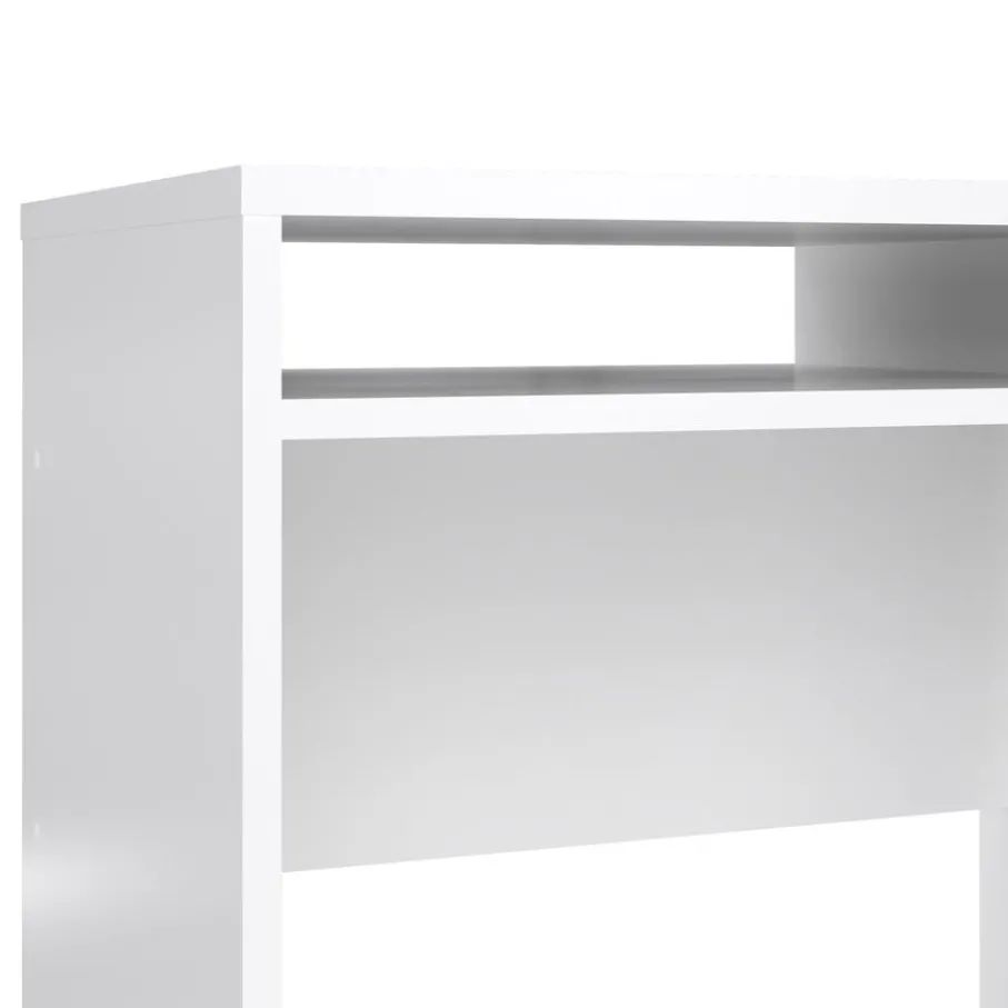 Bureaus< Bureau Boston Hoogglans Wit - 111x78x49 cm