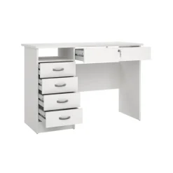 Bureaus< Bureau Boston Wit - 110x76x49 cm