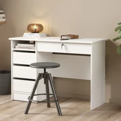 Bureaus< Bureau Boston Wit - 110x76x49 cm