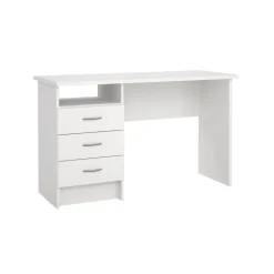 Bureaus< Bureau Boston Wit - 121x73x49 cm