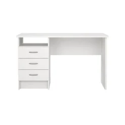 Bureaus< Bureau Boston Wit - 121x73x49 cm