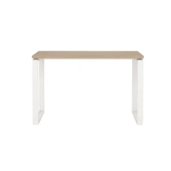 Bureaus|Sidetables< Bureau Bram Eiken / Wit - 120x76x60 cm