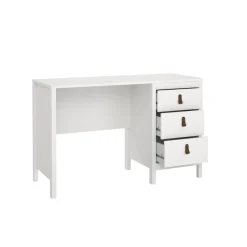 Bureaus< Bureau Dallas Wit - 121x77x48 cm