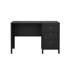 Bureaus< Bureau Dallas Zwart - 121x77x48 cm