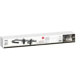 Hanglampen<Calex Hanglamp Pendel Zwart - 3 x GU10 - 75x10 cm
