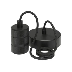 Hanglampen<Calex Hanglamp Retro Zwart - 150 cm