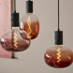 Hanglampen<Calex Hanglamp Retro Zwart - 3 x E27 - Ø 40 cm