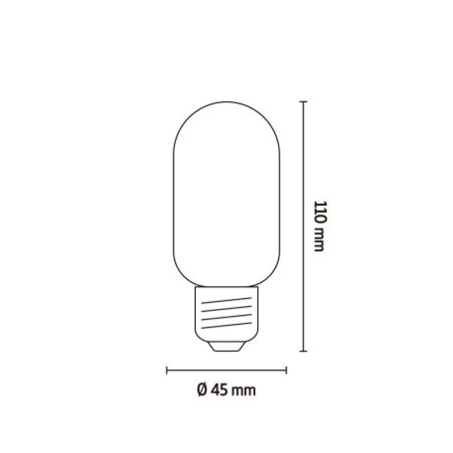 Lichtbronnen<Calex Lichtbron E27 Buislamp Goud