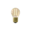 Lichtbronnen<Calex Lichtbron E27 Kogellamp Goud