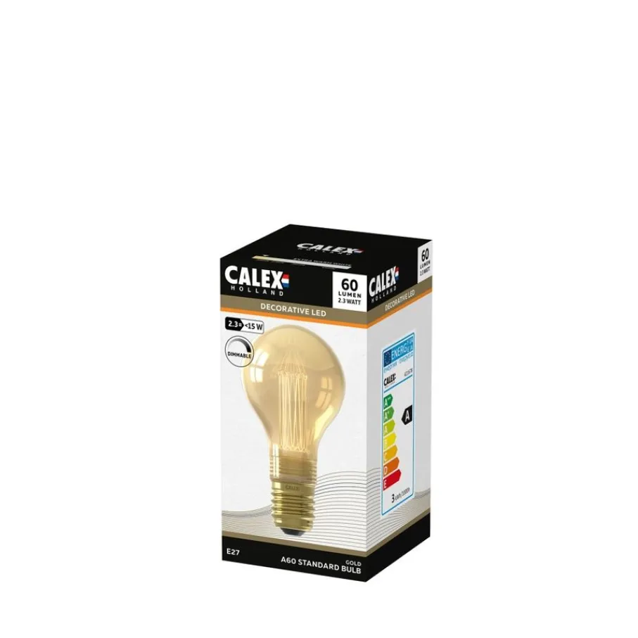 Lichtbronnen<Calex Lichtbron E27 Standaardlamp Goud